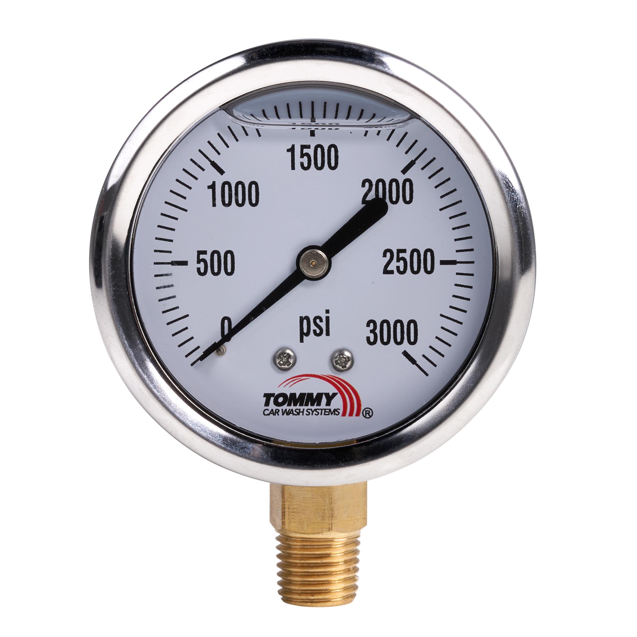 high-pressure gauge GP1500 3000 PSI